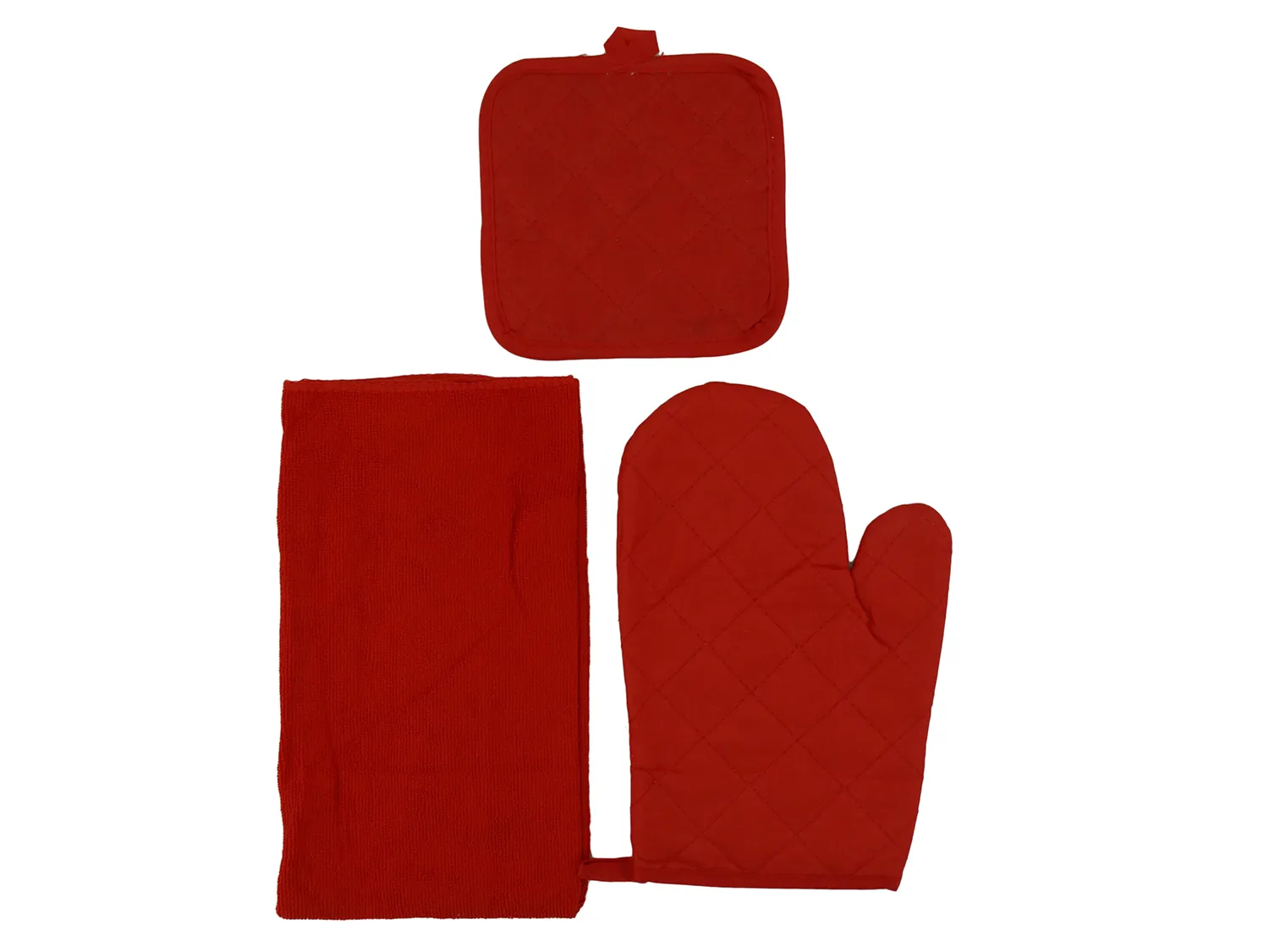 76217109, Home Beauty 3pc Kitchen Towel Set