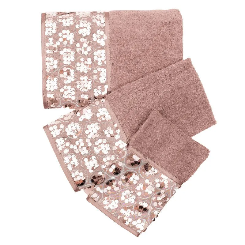 Ciaran 3 Piece Cotton Blend Multi-Size Towel Set