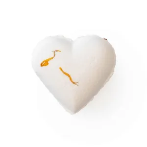 Eco Bath Bomb - Big Heart Shape Lemon