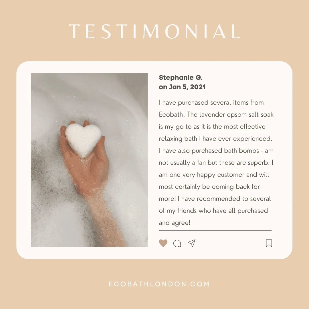 Eco Bath Bomb - Big Heart Shape Rose