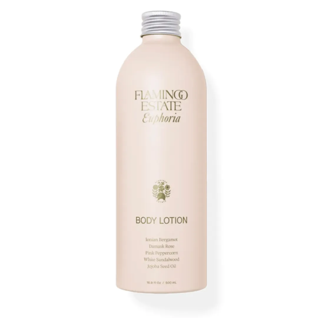 Flamingo Estate -Damask Rose & Pink Peppercorn Body Lotion 500ml.