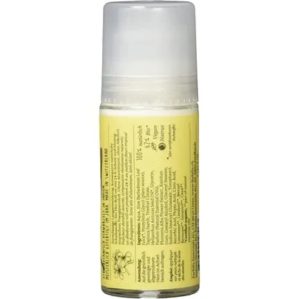 Frangipani, Gentle Floral Roll-On Deodorant, 50 ml, Farfalla