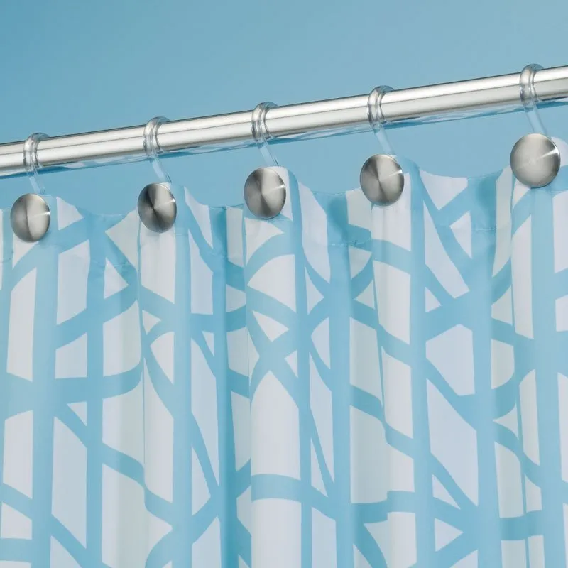 iDesign Forma Maxi Shower Hook Set of 12 in Brushed Stainless Steel