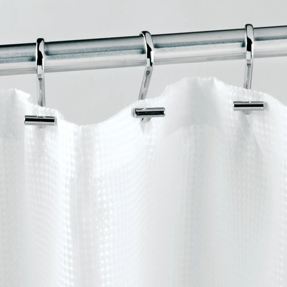 iDesign T-Bar Shower Hooks Set of 12 in Satin