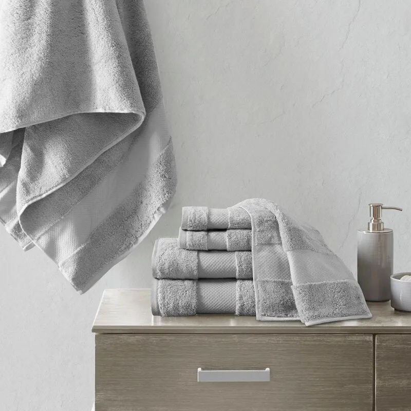 Nona 6 Piece 100% Turkish Cotton Towel Set (Set of 6)