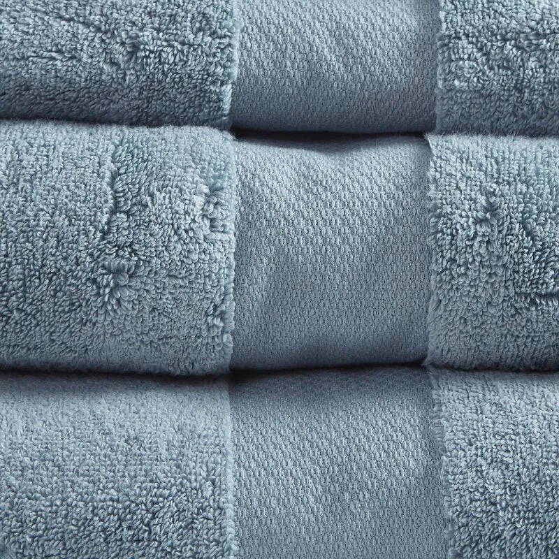 Nona 6 Piece 100% Turkish Cotton Towel Set (Set of 6)