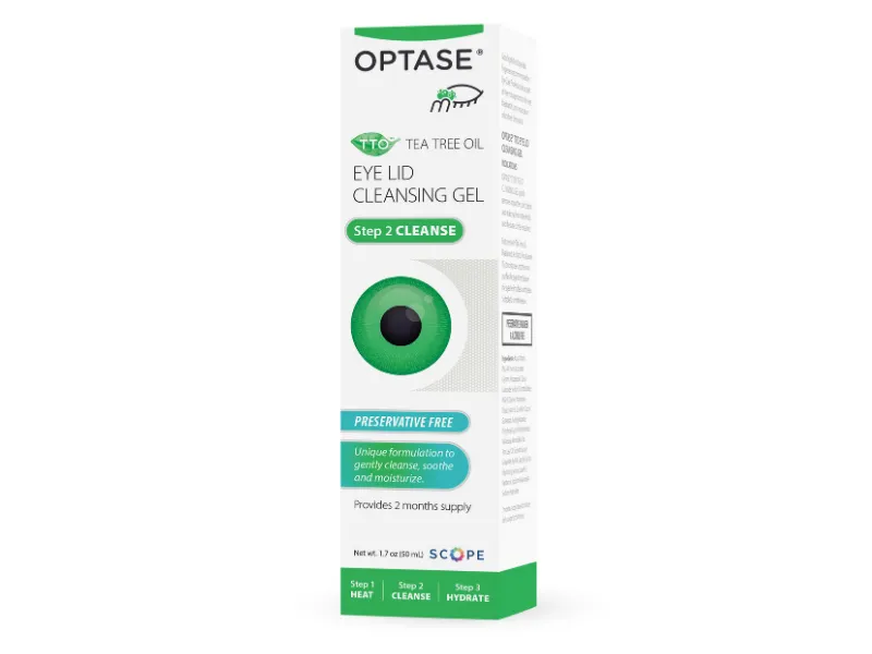 Optase TTO Eyelid Cleansing Gel (50mL)