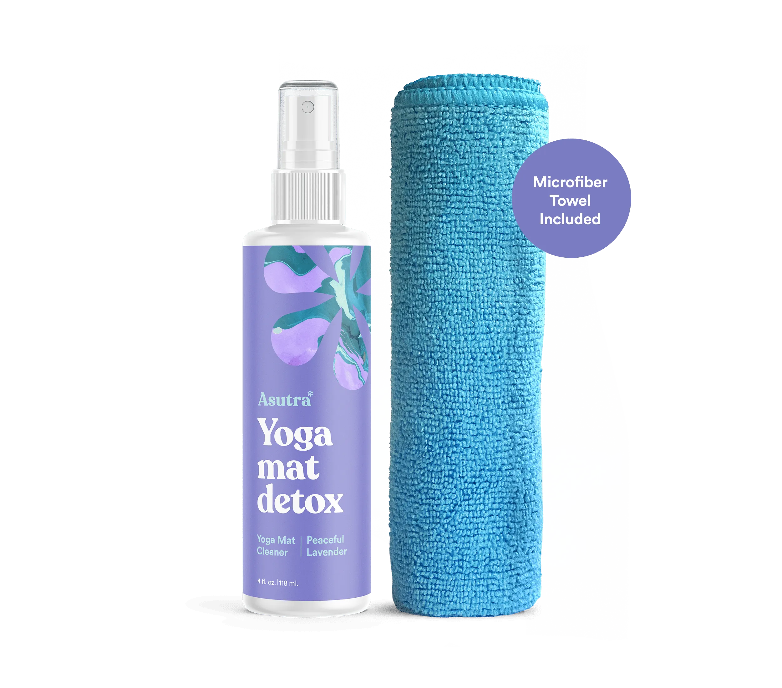 Peaceful Lavender Yoga Mat Cleaner